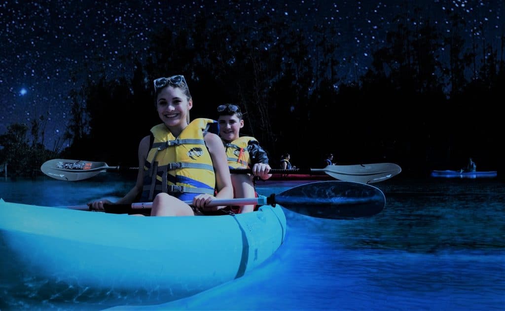 Florida Bioluminescent Kayaking Tours near Orlando, Cocoa Beach Photo