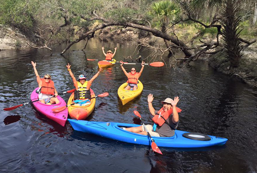 econlockhatchee river kayaking near orlando florida