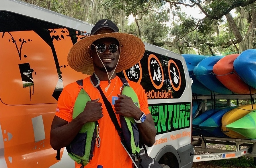 BK Adventure Guide Kamary Browne of Titusville, Florida