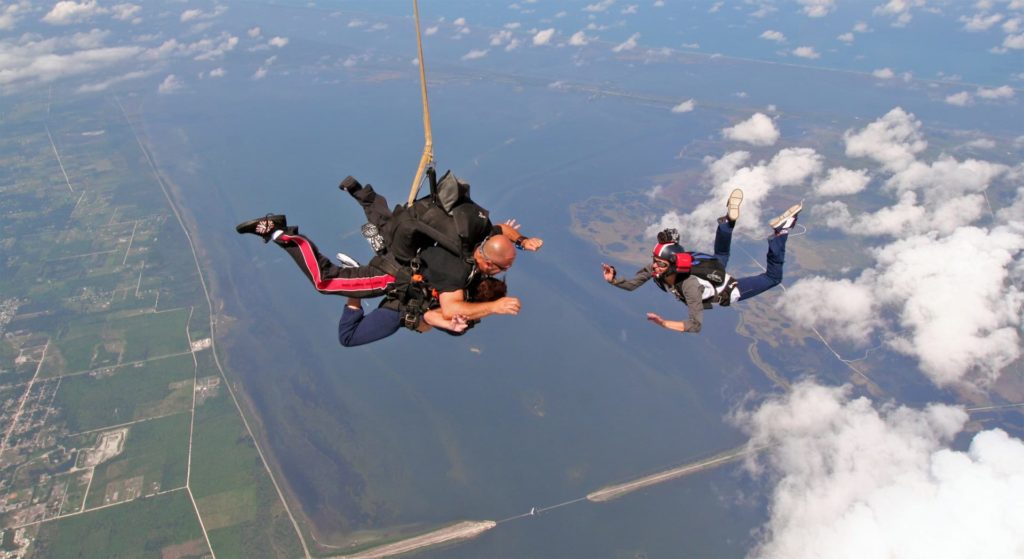 Skydive Space Center near Titusville, Florida